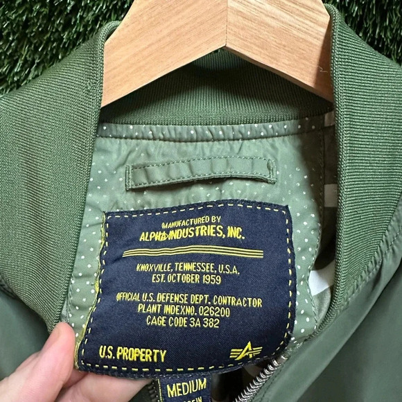 Alpha Industries Long Jacket Medium - Picture 3 of 9